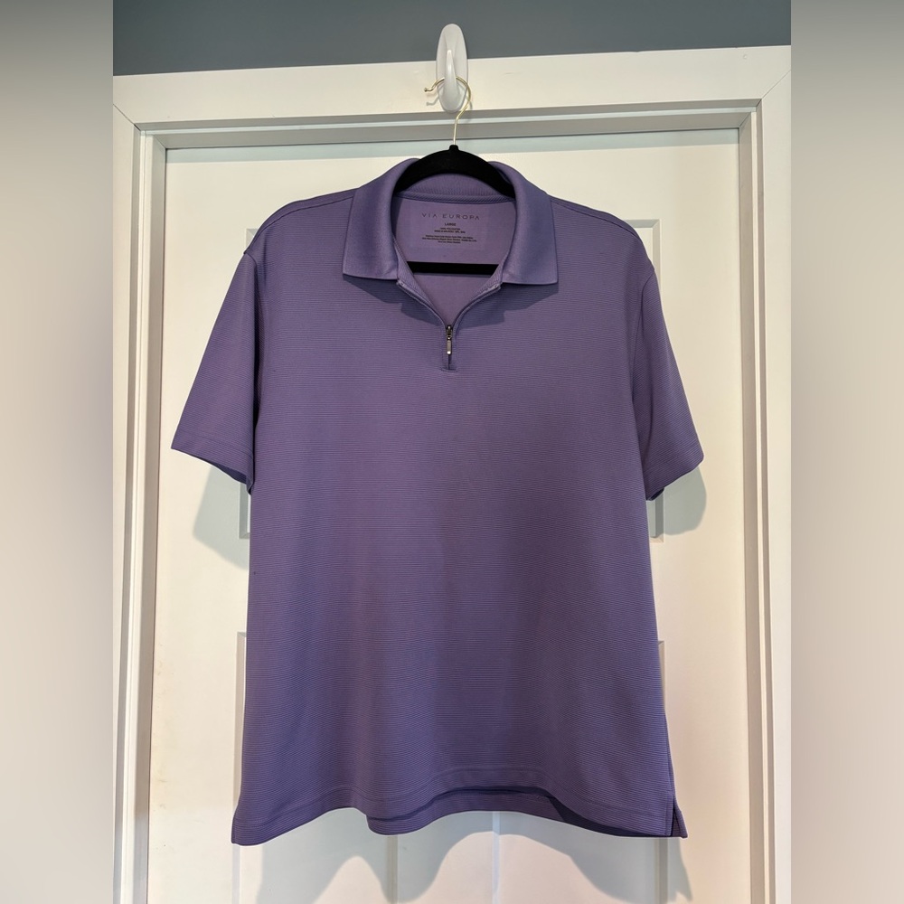 Men's Purple Polo Shirt